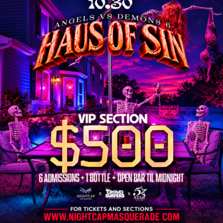 1 BOTTLE VIP SECTION w/ 5 GA+Open Bar